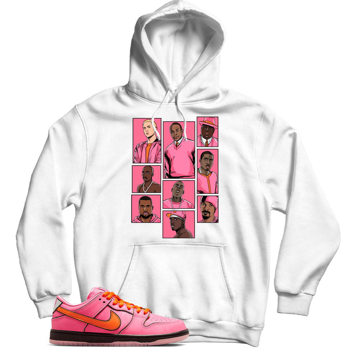 Dunk Low Powerpuff Girls Blossom hoodie