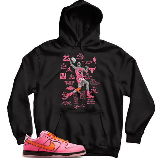 Hoodie Match Dunk Low Powerpuff Girls Blossom