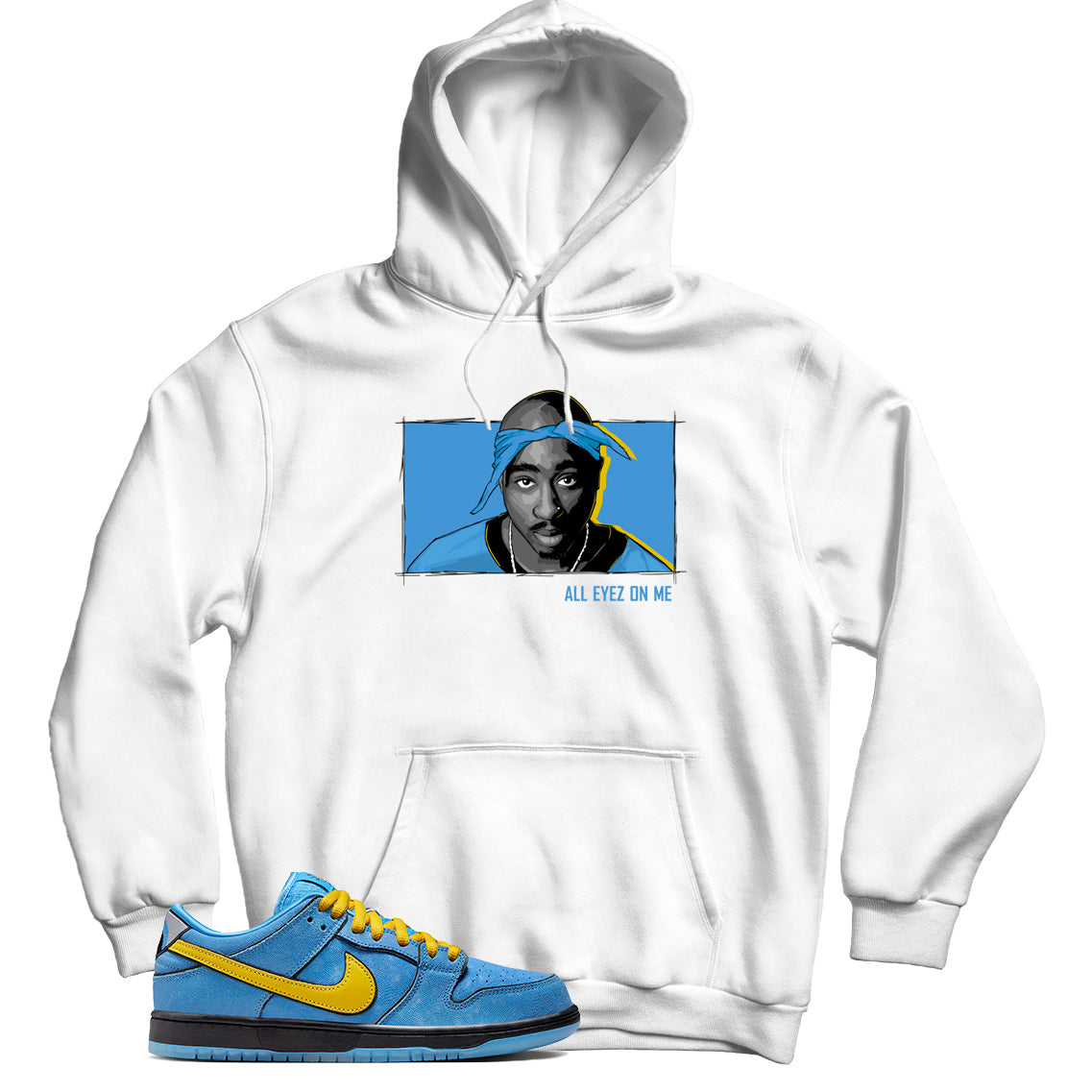 Hoodie Match Nike Dunk Low Powerpuff Girls Bubbles