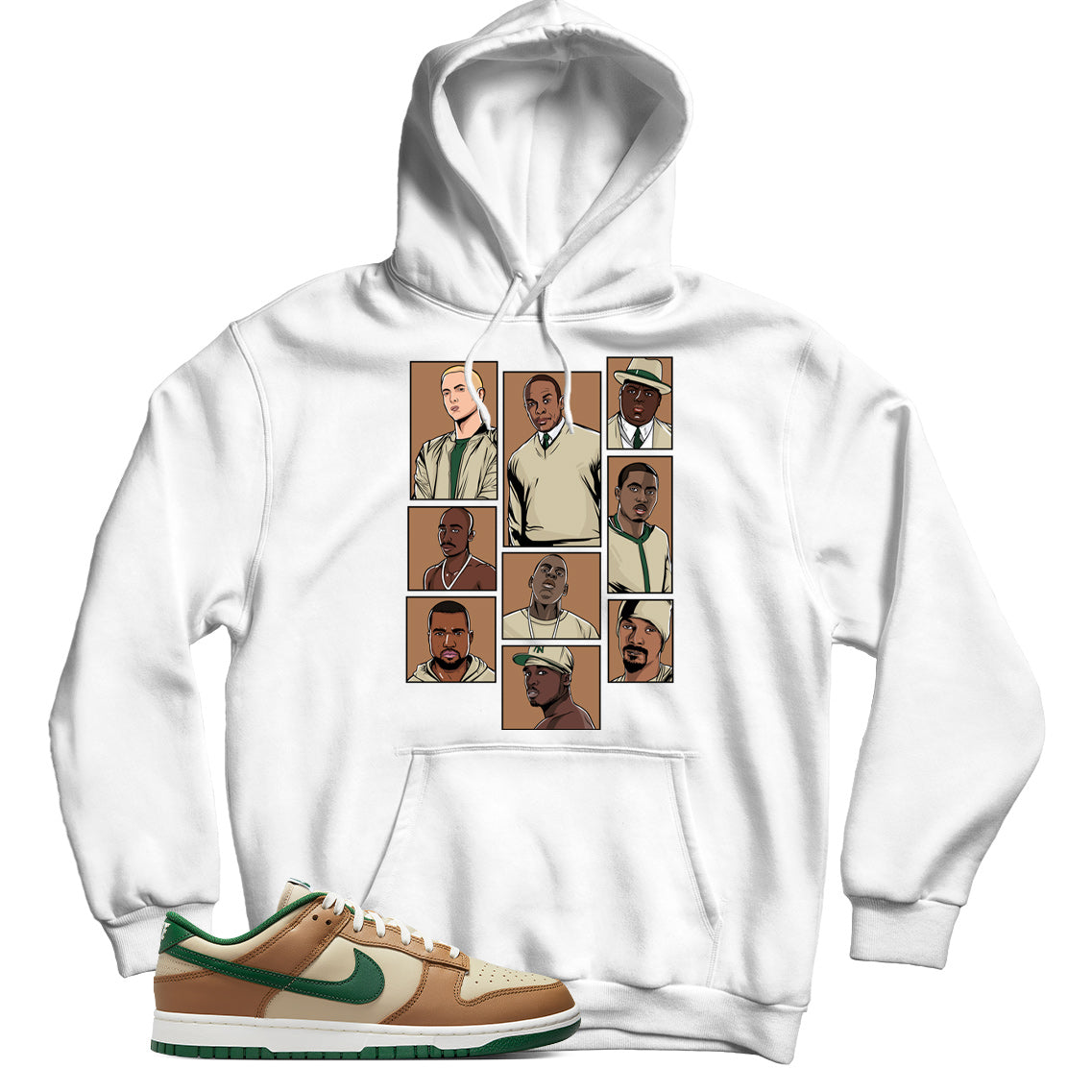 Dunk Low Rattan hoodie