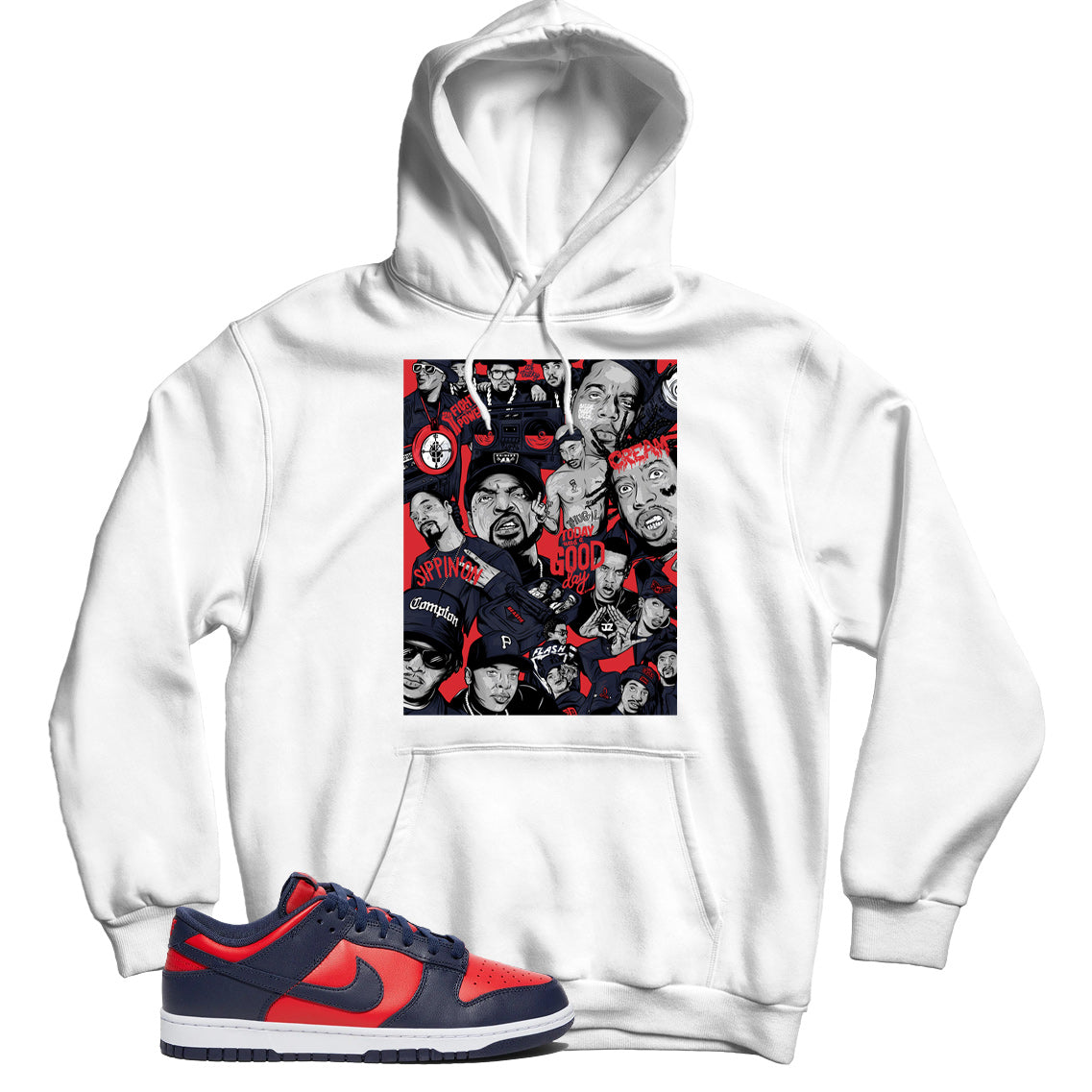 Dunk Low CO.JP City Attack hoodie