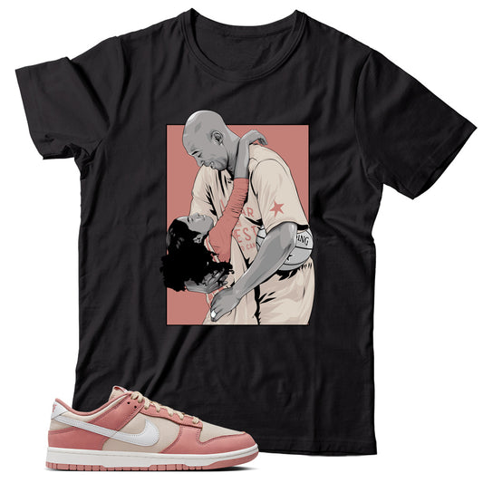 Dunk Low Red Stardust shirt