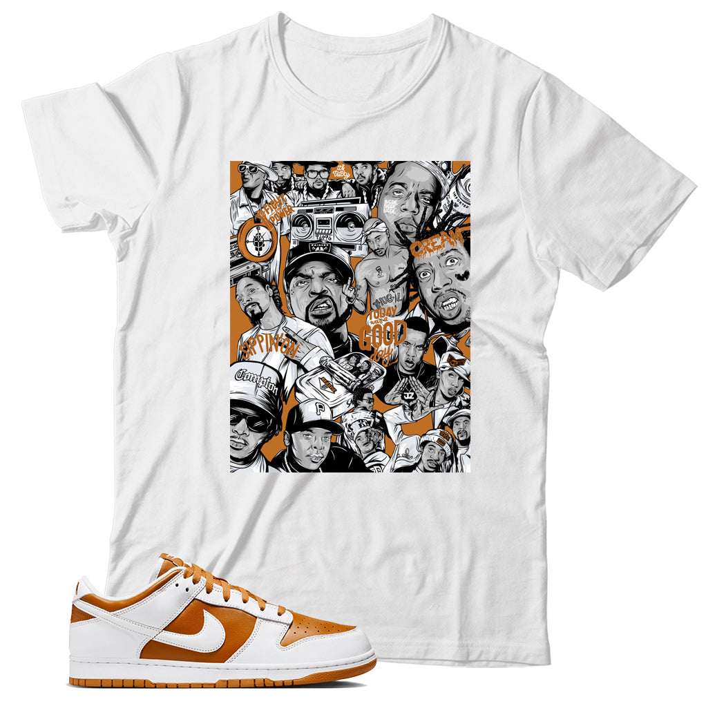 Dunk Low Reverse Curry shirt