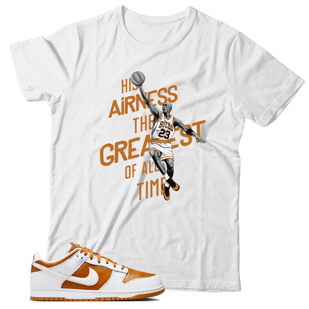 Dunk Low Reverse Curry shirt