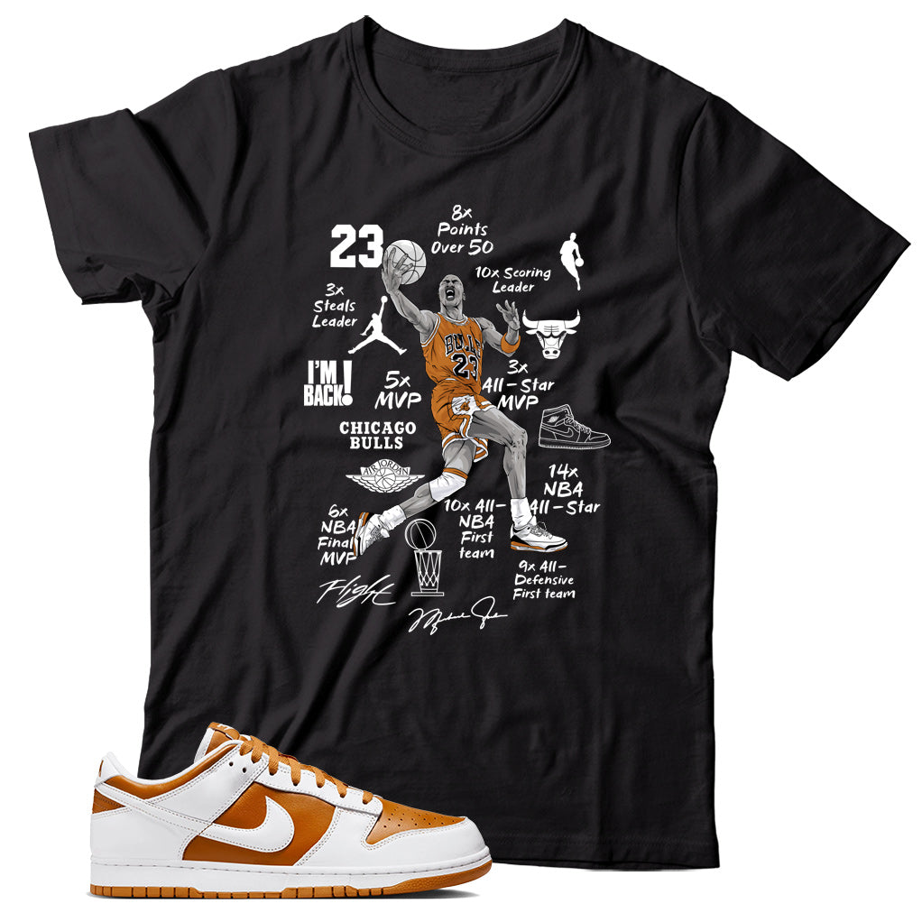 Dunk Low Reverse Curry shirt