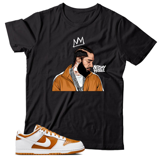 Dunk Low Reverse Curry shirt