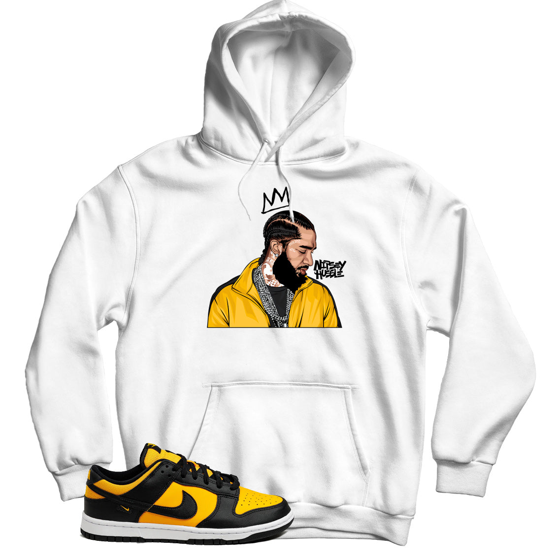 Dunk Low Reverse Goldenrod hoodie