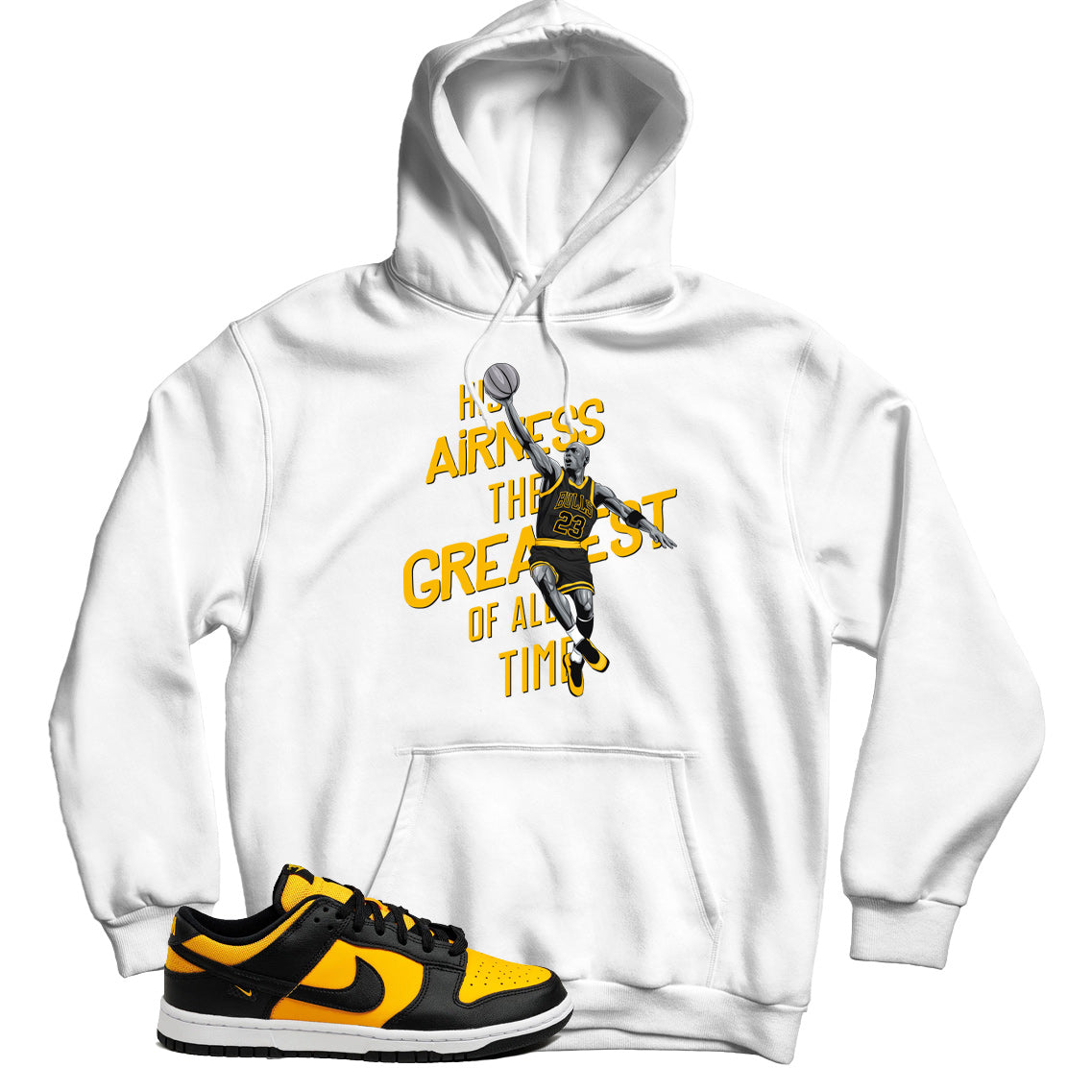 Dunk Low Reverse Goldenrod hoodie