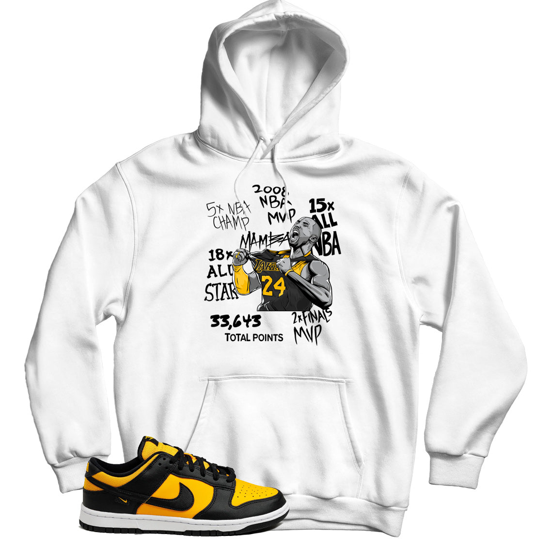 Dunk Low Reverse Goldenrod hoodie