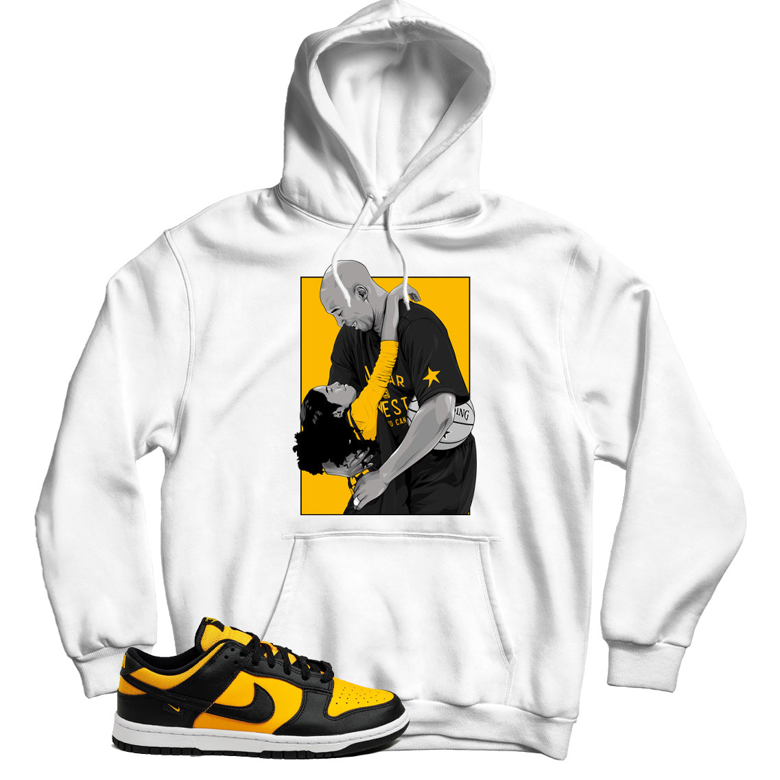 Dunk Low Reverse Goldenrod hoodie