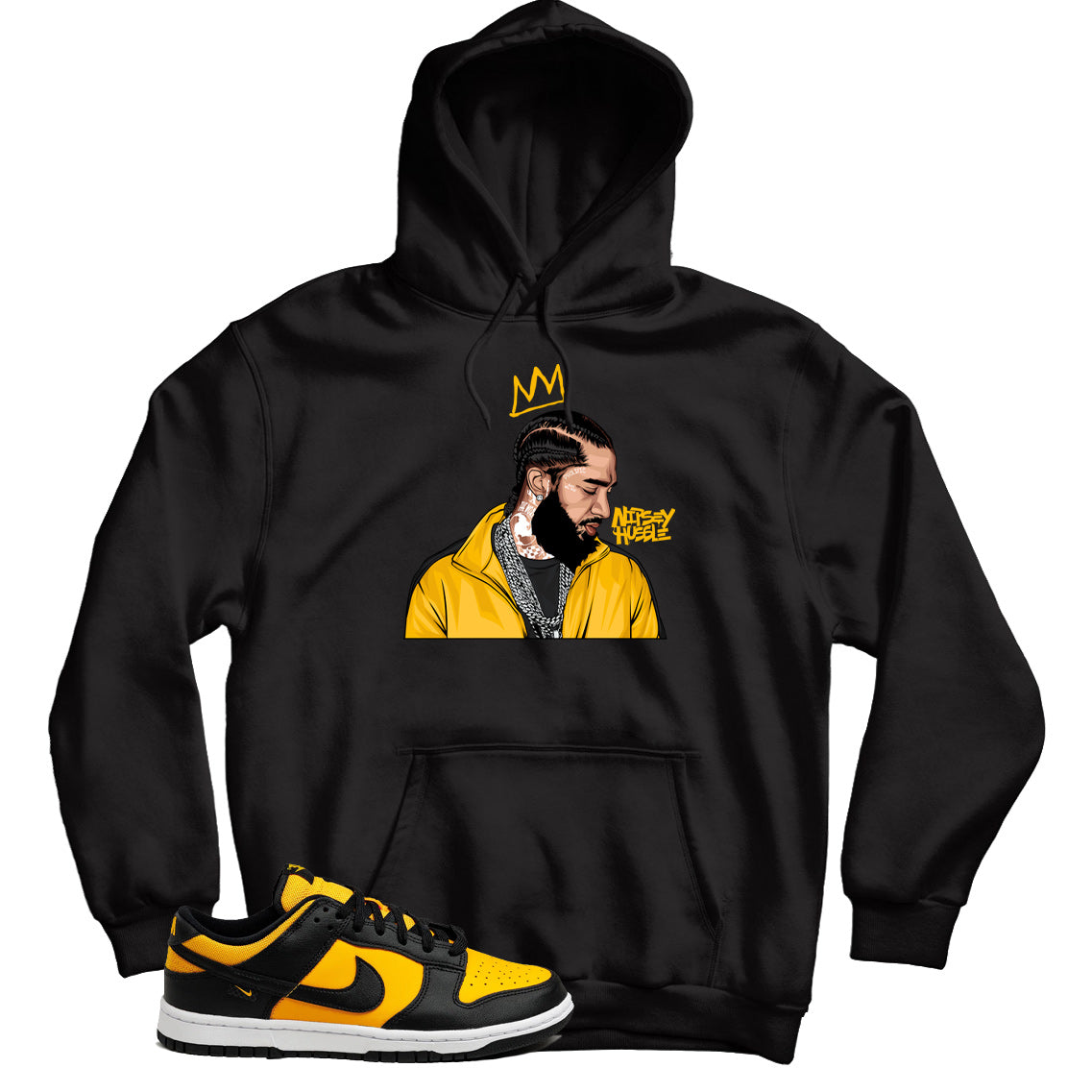 Dunk Low Reverse Goldenrod hoodie