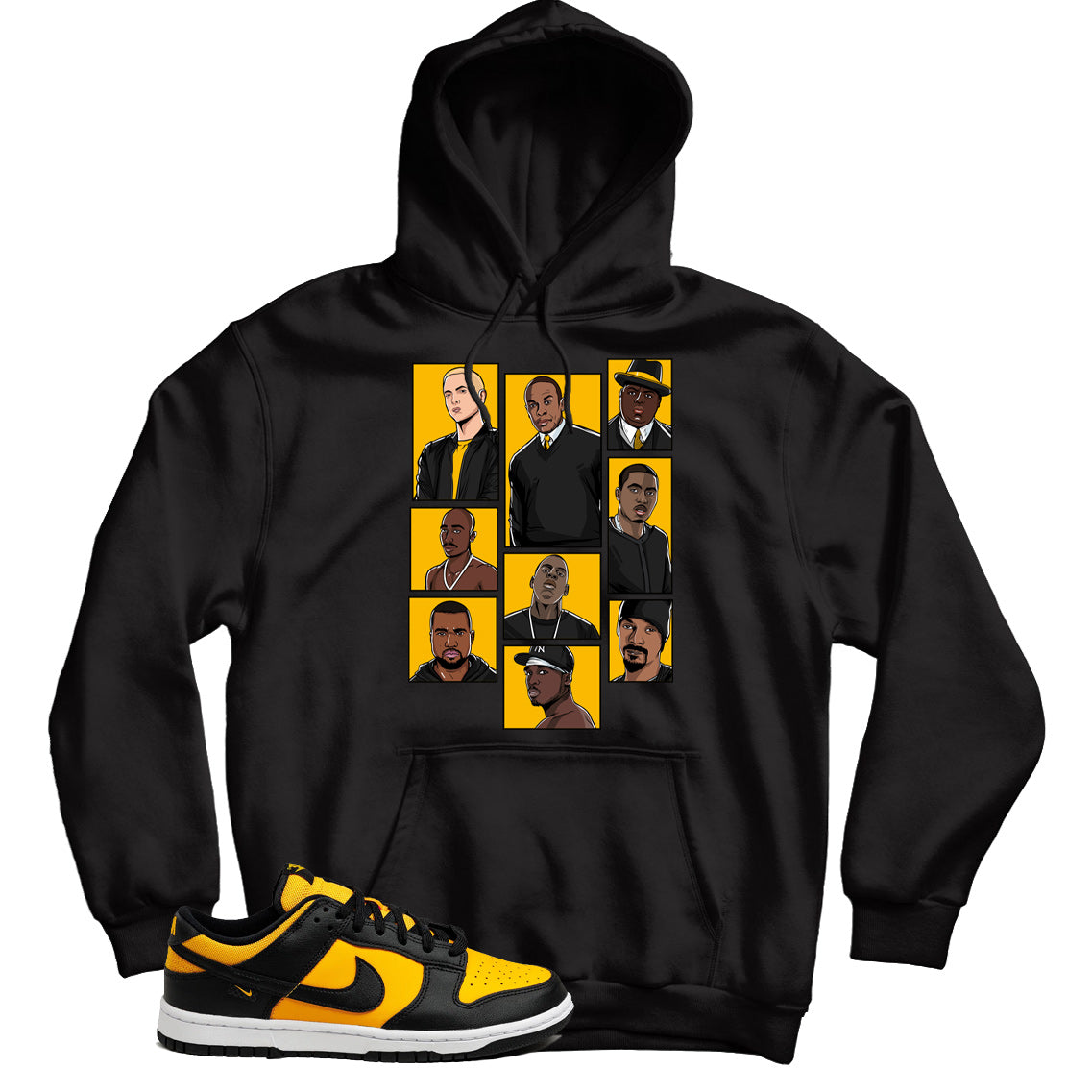 Dunk Low Reverse Goldenrod hoodie