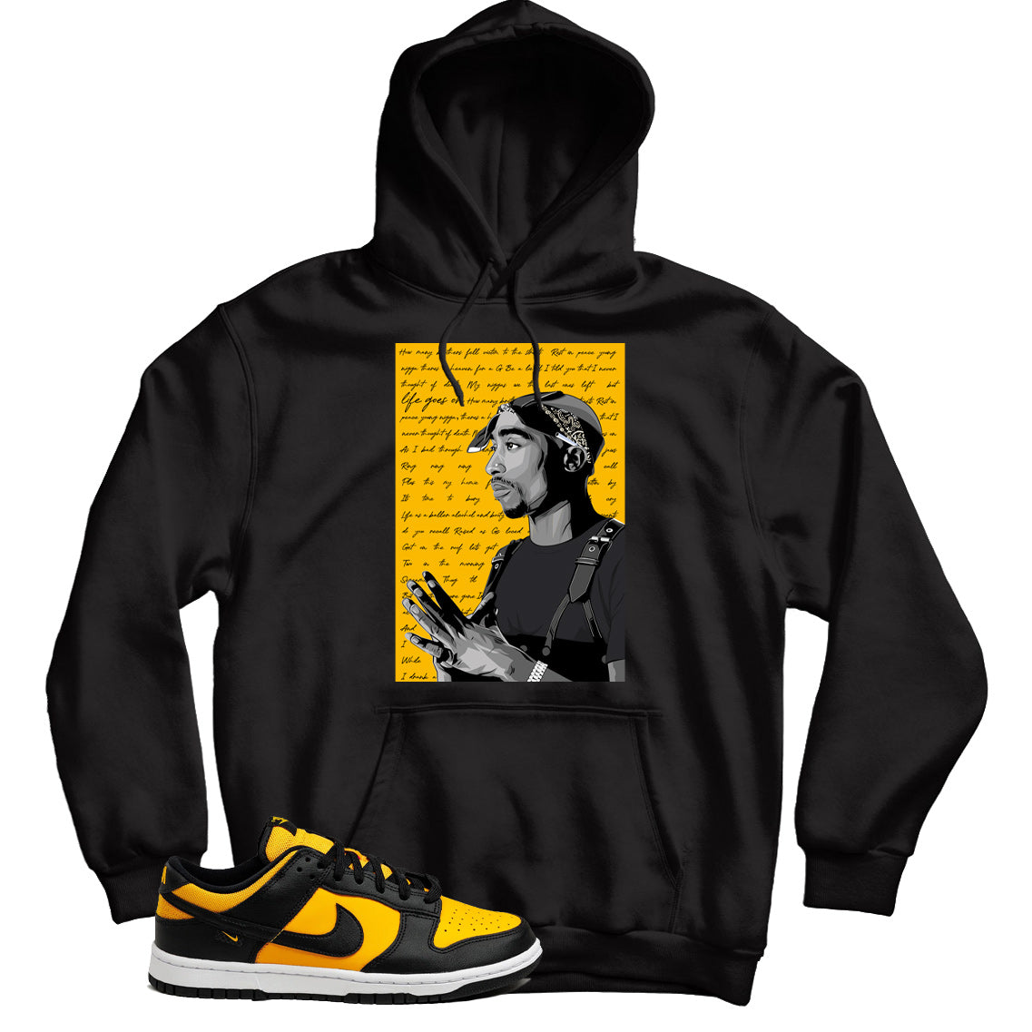 Dunk Low Reverse Goldenrod hoodie