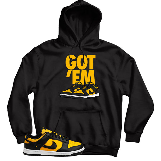 Dunk Low Reverse Goldenrod hoodie