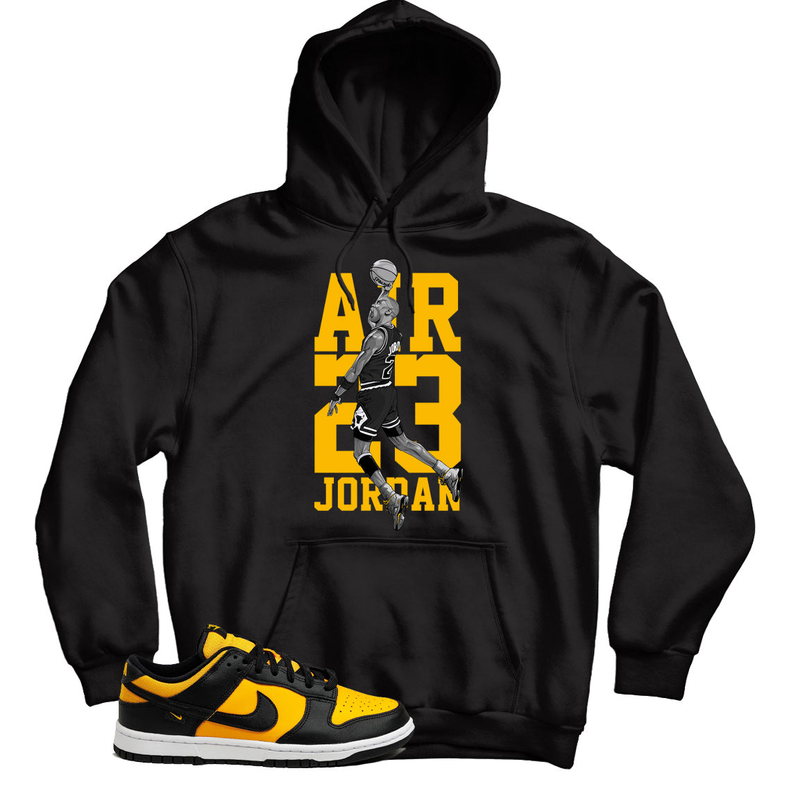 Dunk Low Reverse Goldenrod hoodie