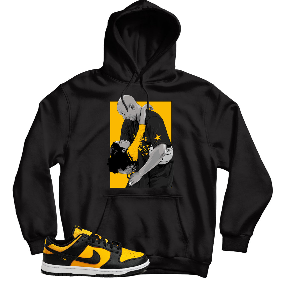 Dunk Low Reverse Goldenrod hoodie