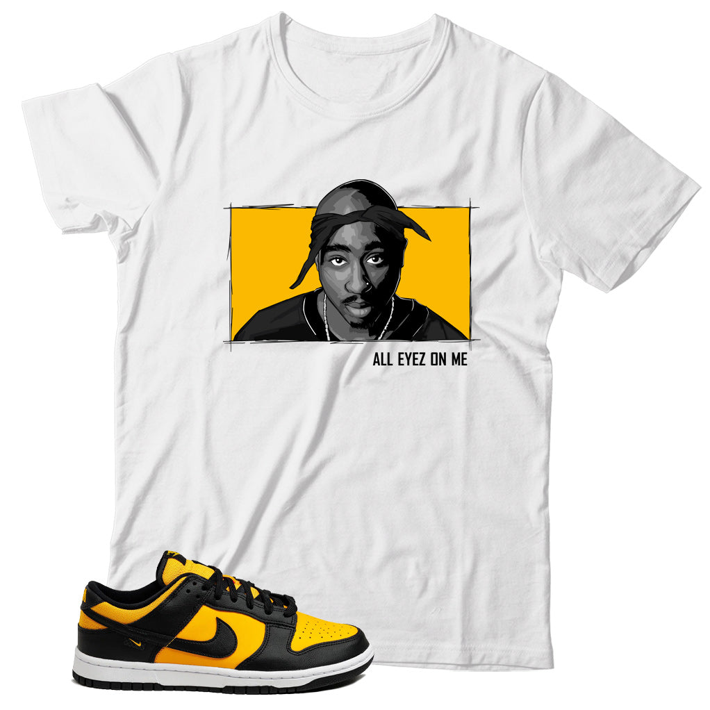 Dunk Low Reverse Goldenrod shirt