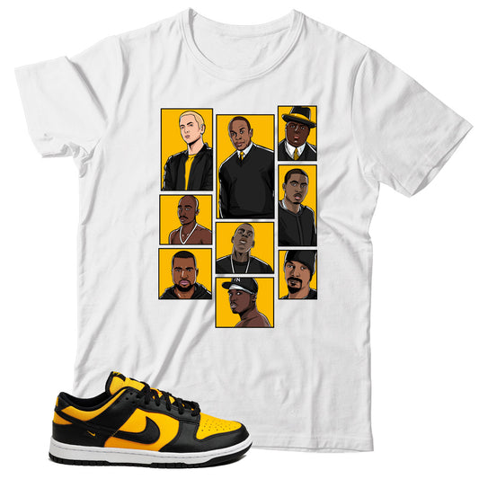 Dunk Low Reverse Goldenrod shirt