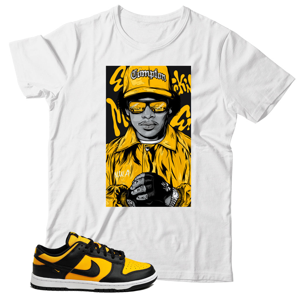 Dunk Low Reverse Goldenrod shirt