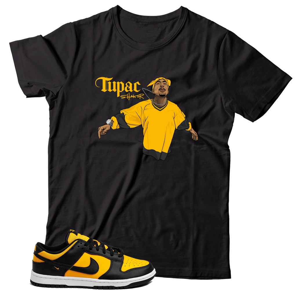 Dunk Low Reverse Goldenrod shirt