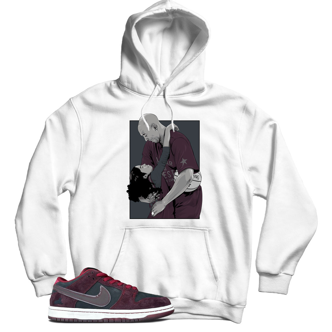 Dunk Low Riot Skateshop hoodie