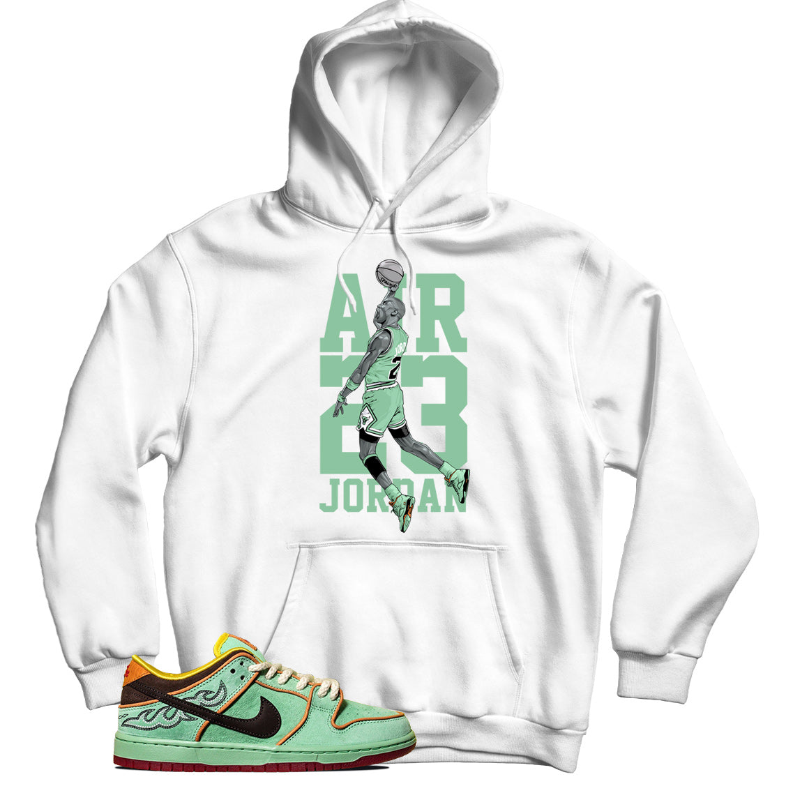 Dunk Low Rodeo Tourmaline hoodie