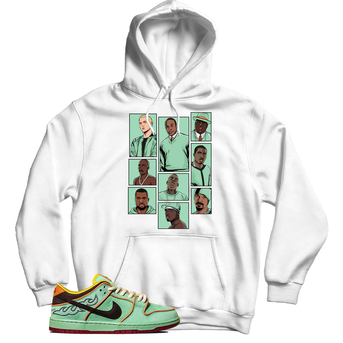 Dunk Low Rodeo Tourmaline hoodie