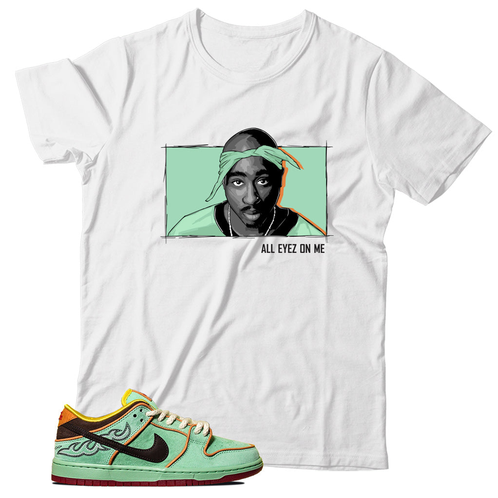 dunk low rodeo tourmaline shirt