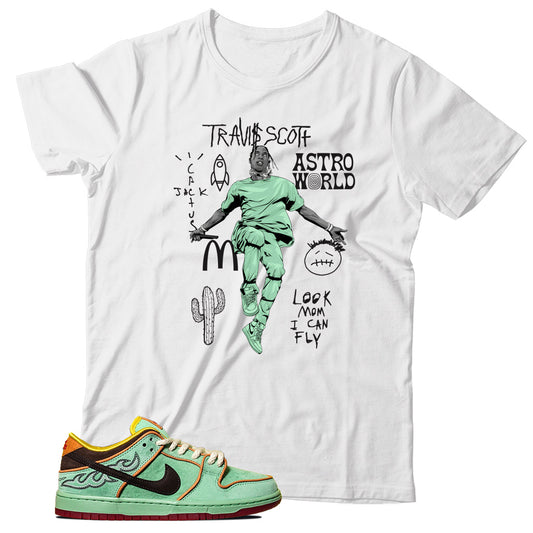 dunk low rodeo tourmaline shirt