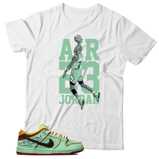 dunk low rodeo tourmaline shirt