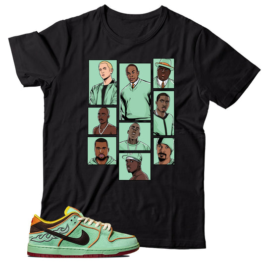 dunk low rodeo tourmaline shirt