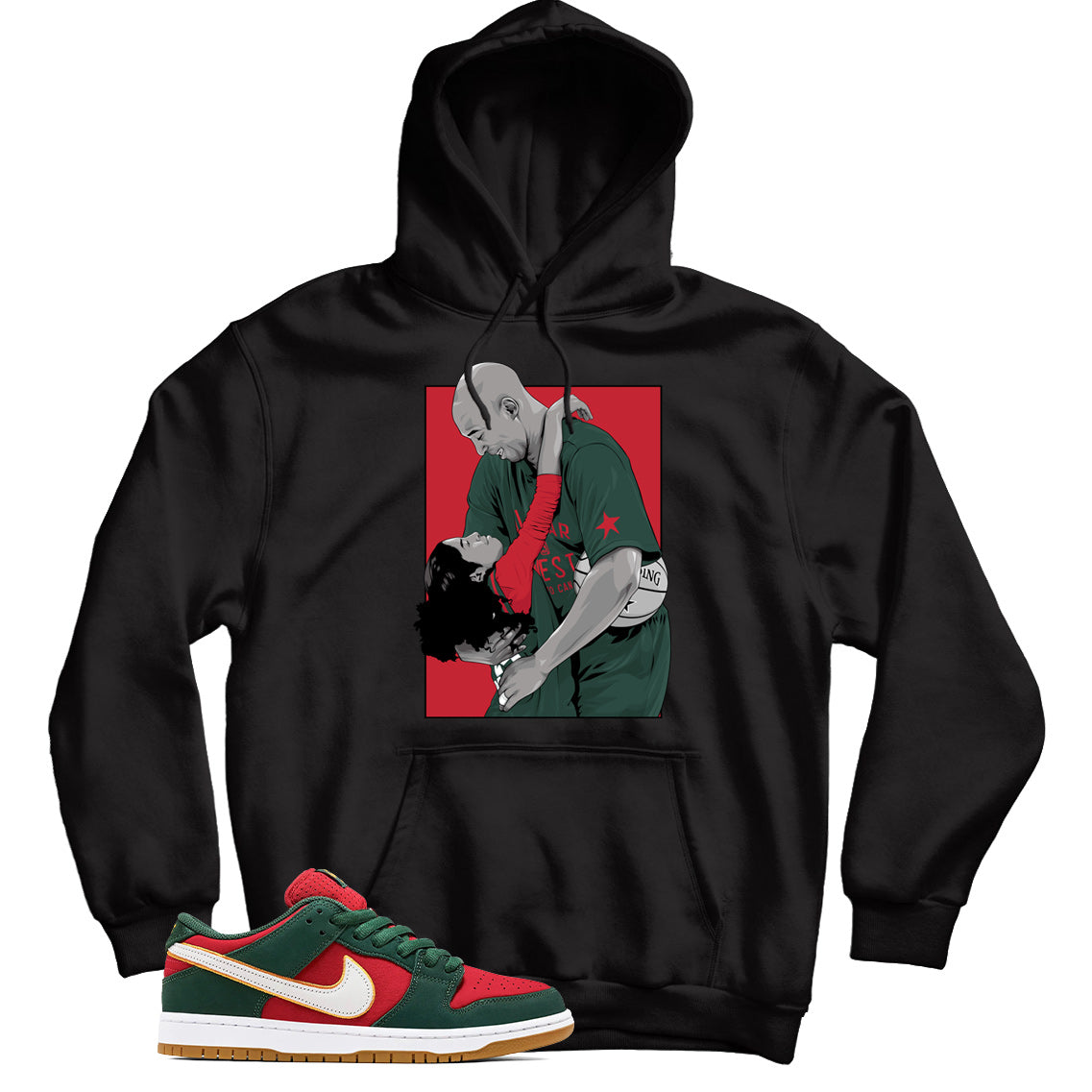 Dunk Low Seattle Sonics hoodie