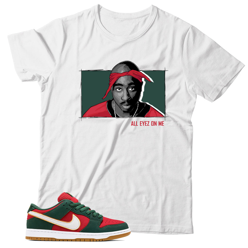 Dunk Low Seattle Sonics shirt