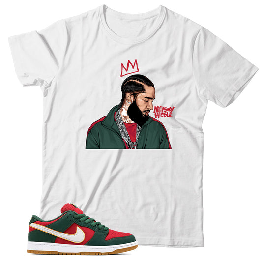 Dunk Low Seattle Sonics shirt