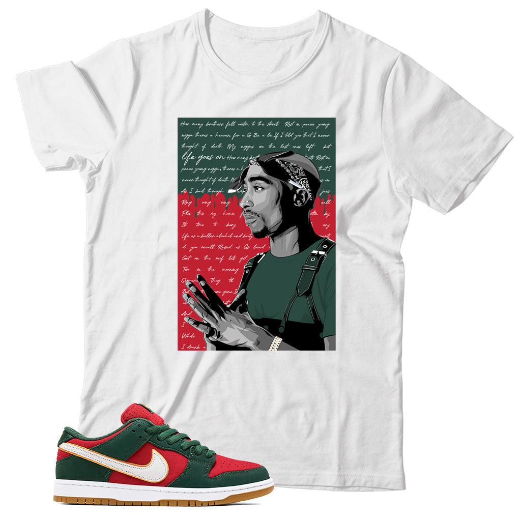 Dunk Low Seattle Sonics shirt