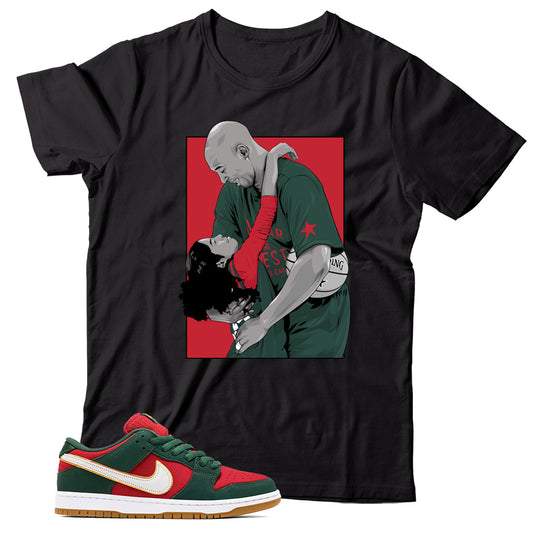 Dunk Low Seattle Sonics shirt