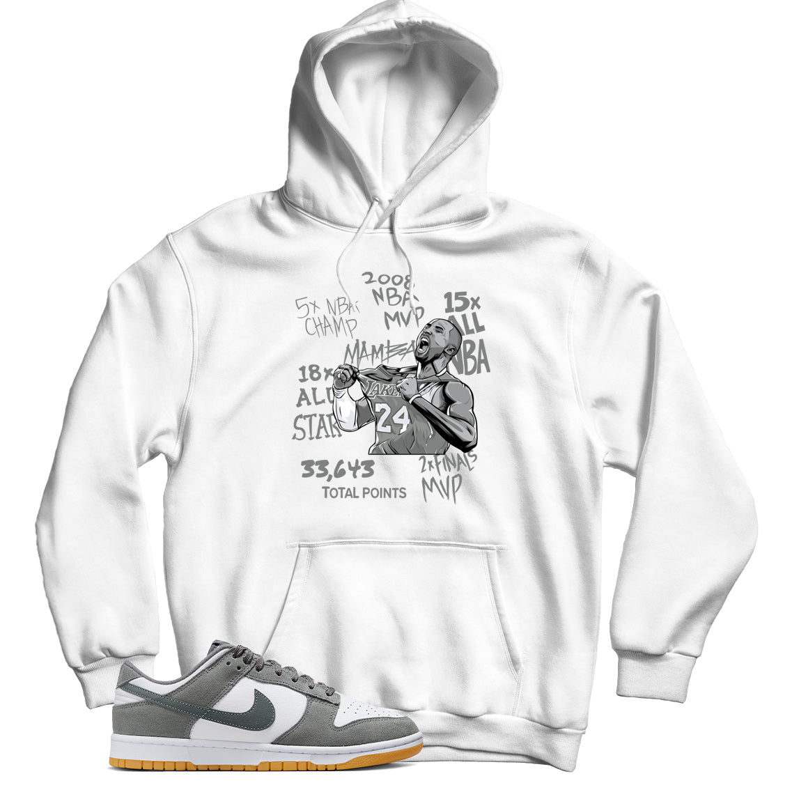 Dunk Low Smoke Grey Gum hoodie