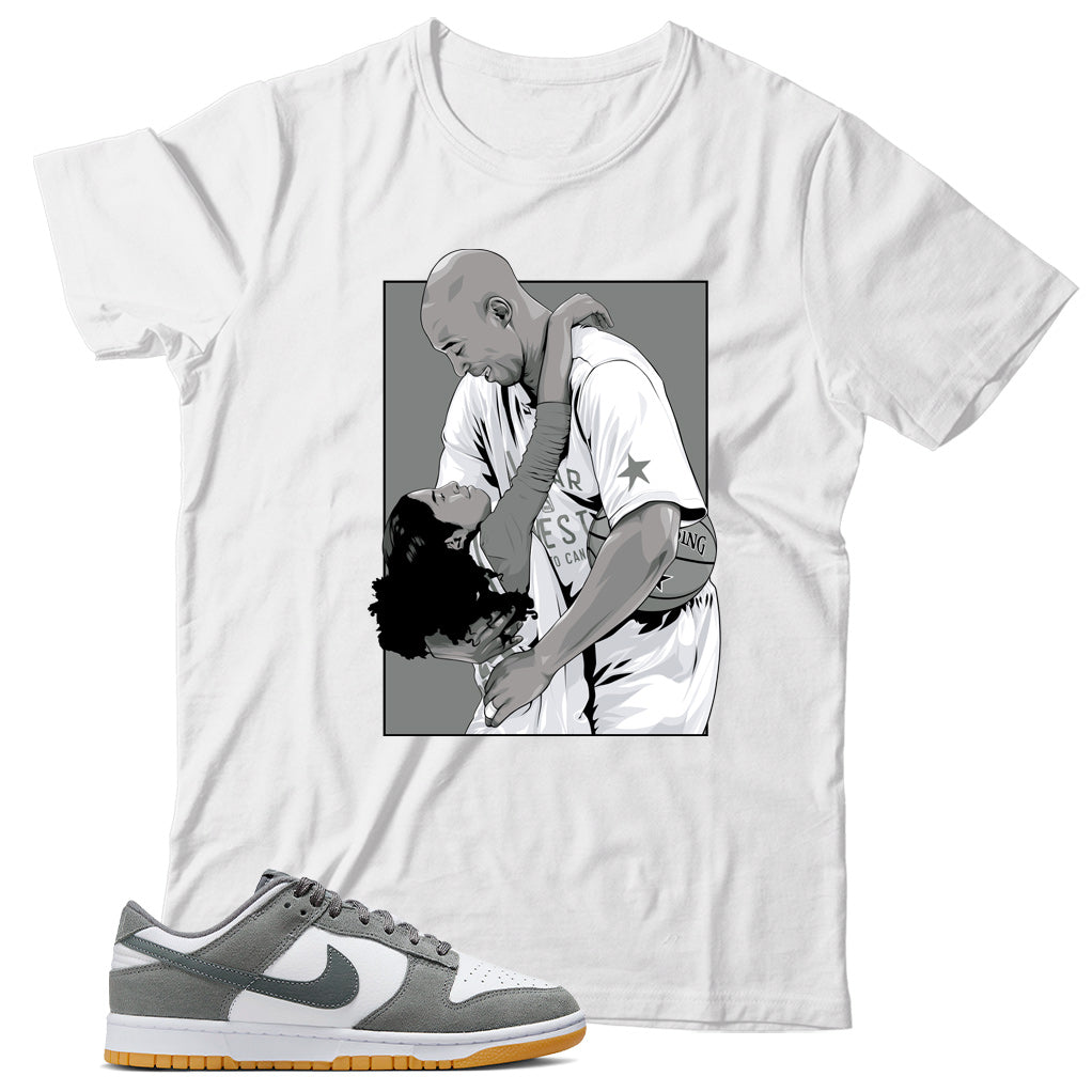 Dunk Low Smoke Grey Gum shirt