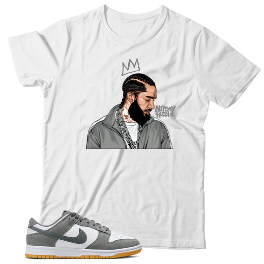 Dunk Low Smoke Grey Gum shirt