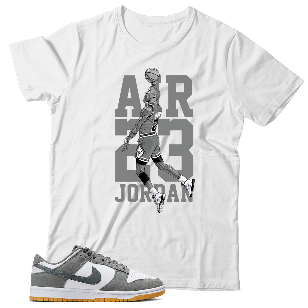 Dunk Low Smoke Grey Gum shirt