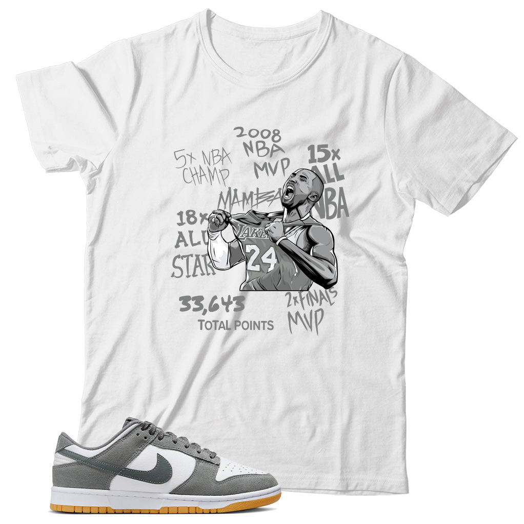 Dunk Low Smoke Grey Gum shirt