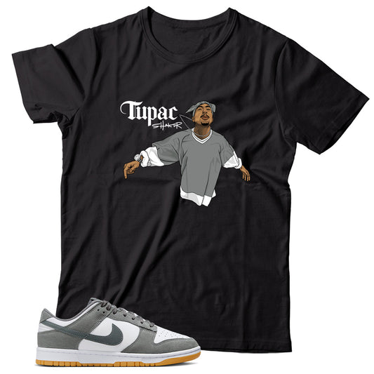 Dunk Low Smoke Grey Gum shirt