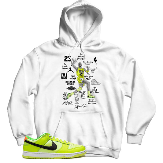 Nike Dunk Low Splash Volt hoodie