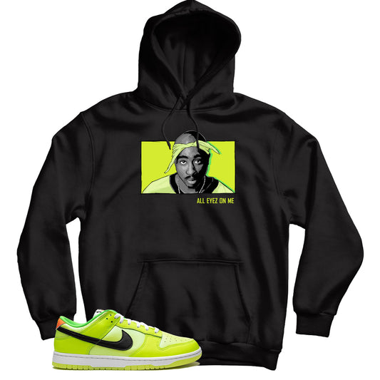 Nike Dunk Low Splash Volt hoodie