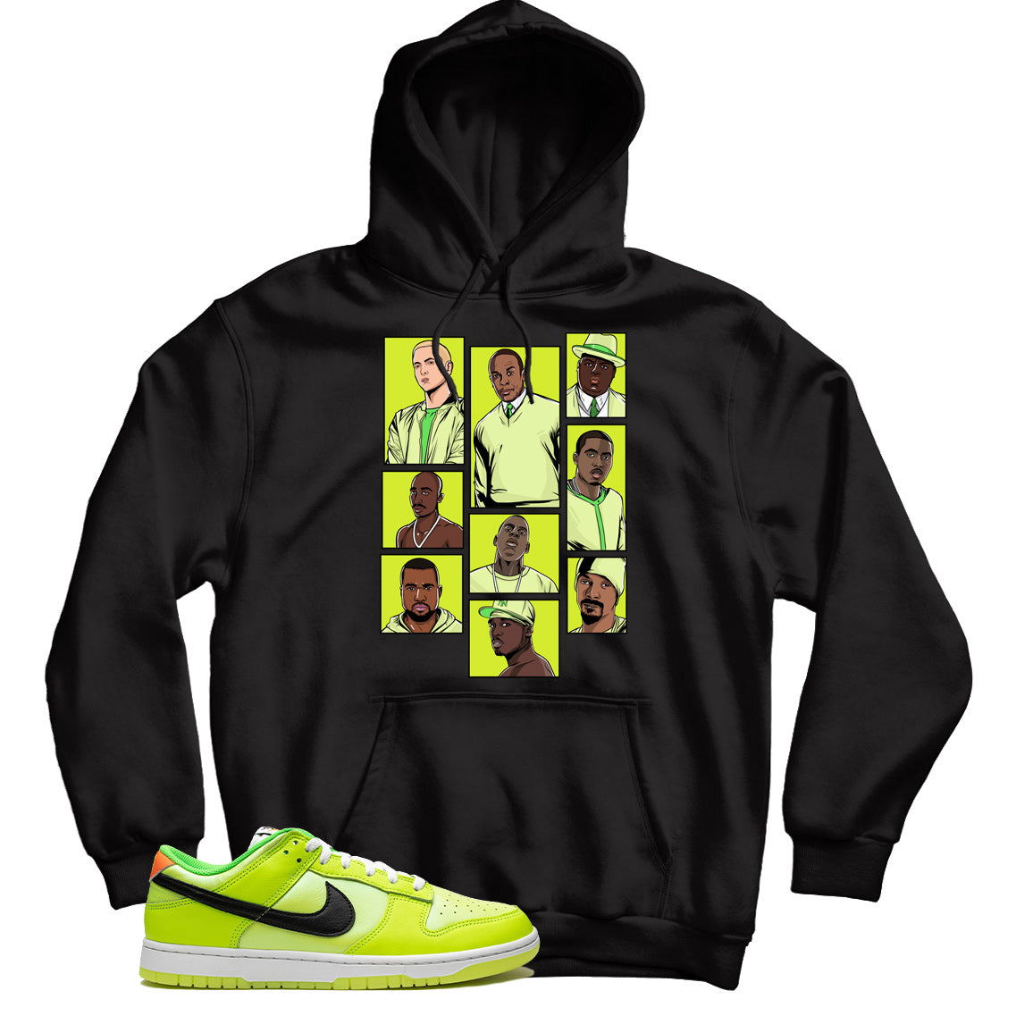 Nike Dunk Low Glow In The Dark Hoodie