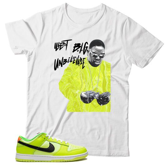 Dunk Low Splash Volt shirt