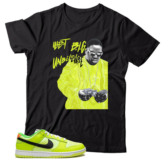 Dunk Low Splash Volt shirt