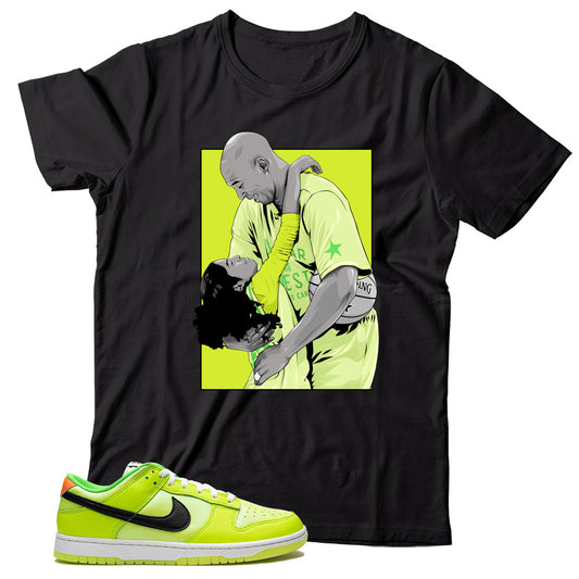 Dunk Low Splash Volt shirt