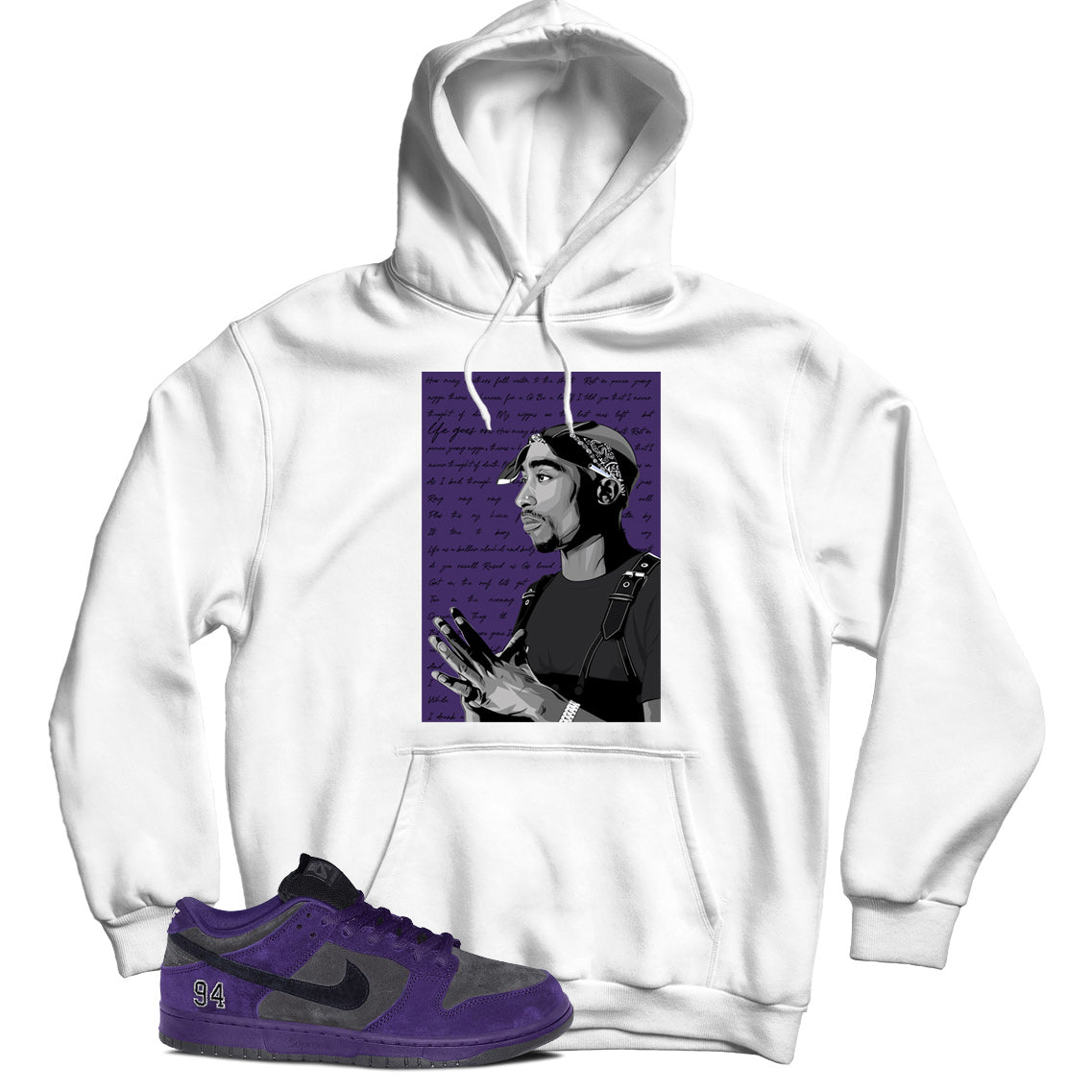 Dunk Low Supreme Ink Hoodie