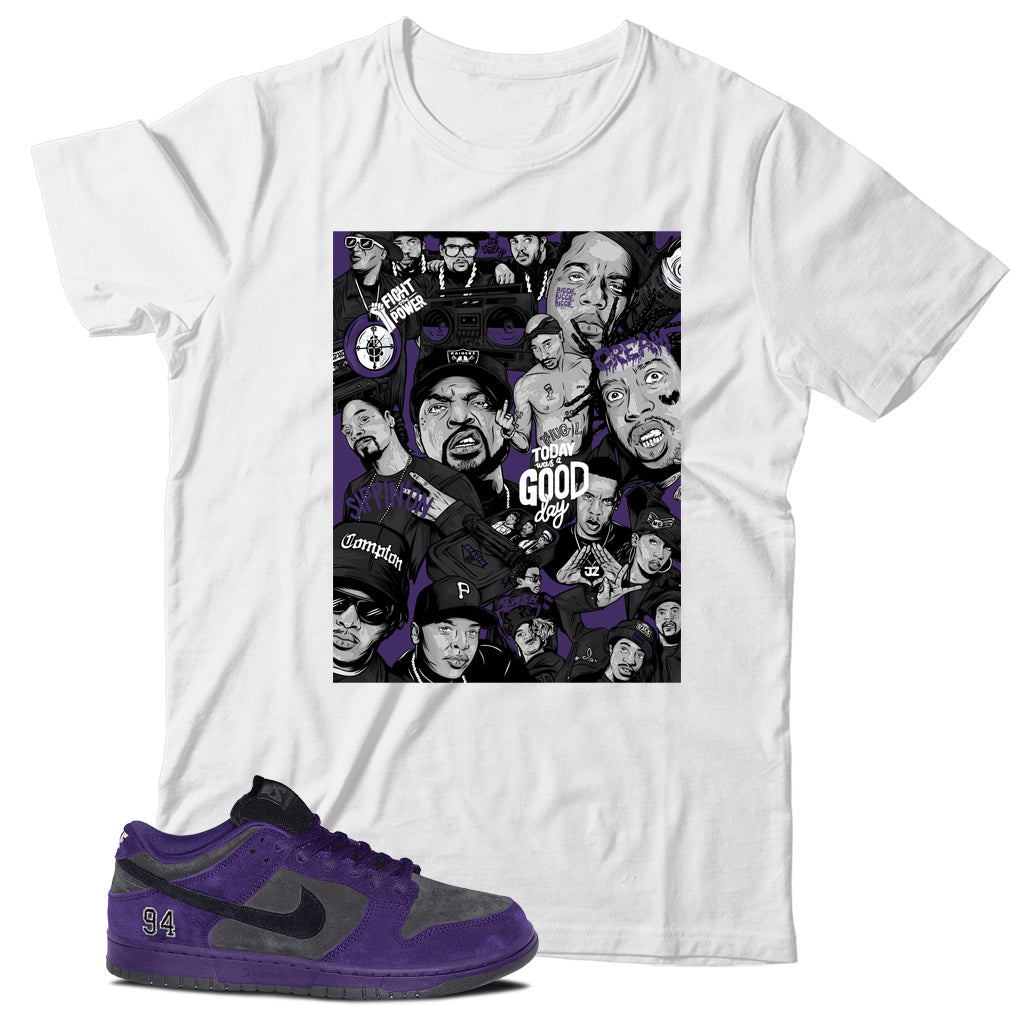 Dunk Low Supreme Ink shirt